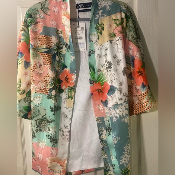 🧡NEVER WORN! Zara | Style: Kimono | Size: Small | Condition: New | Lined Inside - Picture 6 of 11